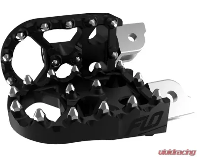 Flo Motorsports Black Moto Style Footpeg Set Harley-Davidson M8 Softail 2018-2020 - FPEG-800-3