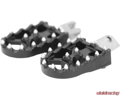 Flo Motorsports Black Moto Style Footpeg Set Indian FTR1200 2019-2020 - FPEG-800-4