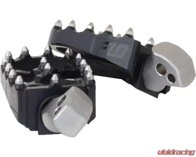 Flo Motorsports Black Moto Style Passenger Pegs Harley-Davidson M8 Softail 2018-2021 - FPEG-800-5