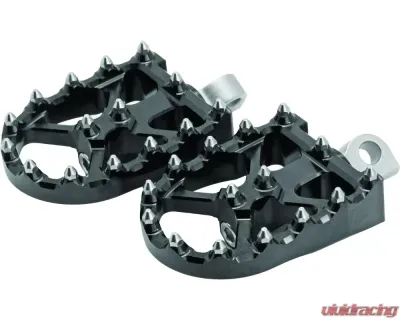 Flo Motorsports Black BMX Style Foot Pegs Harley-Davidson 1972-2019 - FPEG-800V3BLK