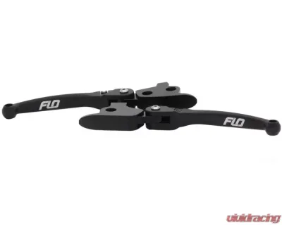 Flo Motorsports Black MX Style Lever Set Harley-Davidson 2008-2013 - HD-811BLK