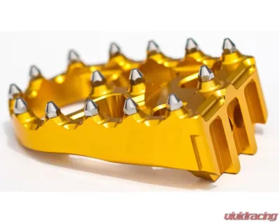 Flo Motorsports Gold Touring Brake Pedal Harley-Davidson FLH | FLT 2014-2020 - HDBP-805-TIP GOLD