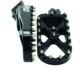Flo Motorsports Black Adventure Snow Footpeg Kawasaki | Honda 1998-2019
