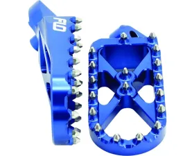 Flo Motorsports Blue Adventure Snow Footpeg Yamaha 1999-2019