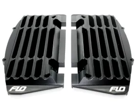 Flo Motorsports Black High Flow Radiator Braces Yamaha 2014-2019