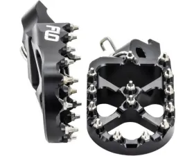Flo Motorsports Pro Series Foot Pegs (Black) GasGas | Husqvarna | KTM  2023-2024