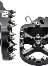 Flo Motorsports Pro Series Foot Pegs (Black) GasGas | Husqvarna | KTM  2023-2024                                     - FPEG-795-4BLK - Image 5