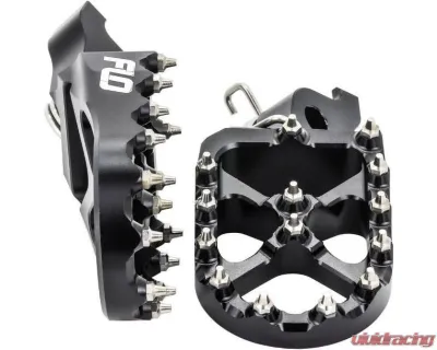 Flo Motorsports Pro Series Foot Pegs (Black) GasGas | Husqvarna | KTM  2023-2024 - FPEG-795-4BLK