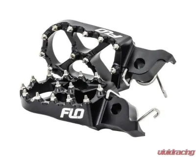 Flo Motorsports Pro Series Foot Pegs (Black) GasGas | Husqvarna | KTM  2023-2024 - FPEG-795-4BLK