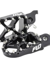 Flo Motorsports Pro Series Foot Pegs (Black) GasGas | Husqvarna | KTM  2023-2024                                     - FPEG-795-4BLK - Image 3