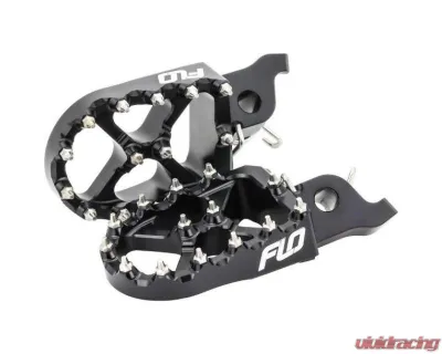 Flo Motorsports Pro Series Foot Pegs (Black) GasGas | Husqvarna | KTM  2023-2024 - FPEG-795-4BLK