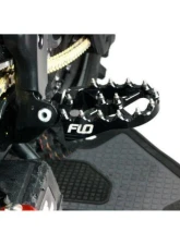 Flo Motorsports Pro Series Foot Pegs (Black) GasGas | Husqvarna | KTM  2023-2024                                     - FPEG-795-4BLK - Image 4