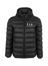 Fly Racing Spark Down Jacket - Black                                     - 354-6353X - Image 2