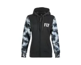 Fly Racing Womens Tie-Die Zip Up Hoodie