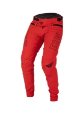 Fly Racing Youth Radium Bicycle Pants Red CLEARANCE                                     - 375-04324 - Image 4