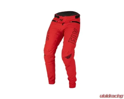 Fly Racing Youth Radium Bicycle Pants Red CLEARANCE - 375-04324