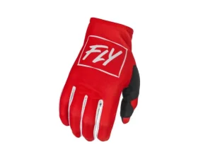 Fly Racing Youth Lite Gloves Red CLEARANCE