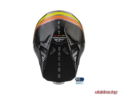 Fly Racing Formula CP S.E. Speeder Helmet - Black/Yellow/Red - 73-0024XS