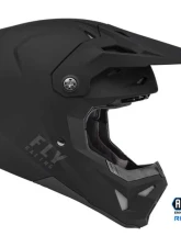 Fly Racing Youth Formula CP Solid Helmet Matte Black Youth Large                                     - 73-0025YL - Image 4