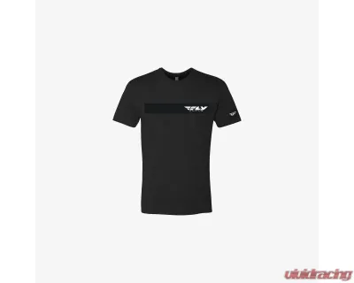 Fly Racing Corporate Tee Black 2X-Large - 352-00102X