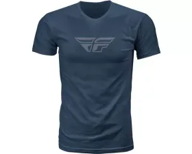 Fly Racing F-Wing Tee Midnight Navy/Grey Small