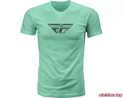 Fly Racing F-Wing Tee Sage/Grey Small - 352-0616S