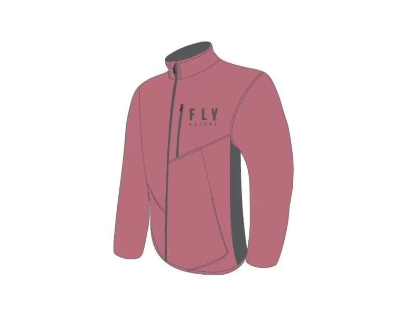 Fly Racing Women's Mid-Layer Jacket Pink 2X-Large - 354-63422X
