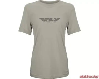 Fly Racing Women's Origin Corp Tee Stone Heather X-Large - 356-0101X