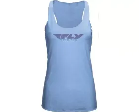 Fly Racing Women's Corporate Tank Light Blue X-Large