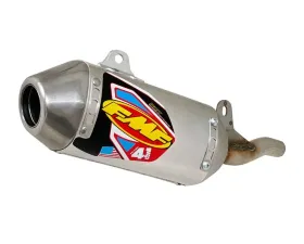 FMF Factory 4.1 RCT Aluminum Slip-On w/ Stainless Steel Rear End Cap Honda CRF110F 2019-2021