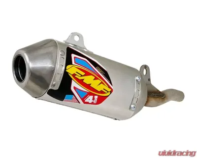 FMF Factory 4.1 RCT Aluminum Slip-On w/ Stainless Steel Rear End Cap Honda CRF110F 2019-2021 - 041592