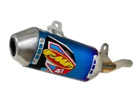 FMF Factory 4.1 RCT Anodized Titanium Slip-On w/ Titanium Cap Honda CRF110F 2019-2021