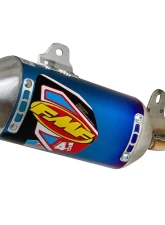 FMF Factory 4.1 RCT Anodized Titanium Slip-On w/ Titanium Cap Honda CRF110F 2019-2021                                     - 041593 - Image 2