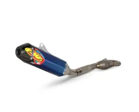 FMF Factory 4.1 RCT Anodized Titanium Full System w/ Carbon Cap Kawasaki KX450F | KX450X 2019-2021