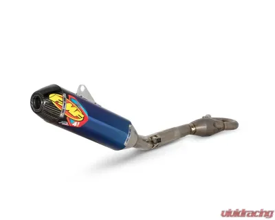 FMF Factory 4.1 RCT Anodized Titanium Full System w/ Carbon Cap Kawasaki KX450F | KX450X 2019-2021 - 042373