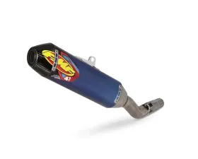 FMF Racing 4.1 RCT Titanium Anodized Slip-On Exhaust w/Carbon Tip Yamaha WR250F 2020-2021