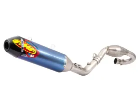 FMF Factory 4.1 RCT Anodized Titanium Full System w/ Carbon Cap Gas Gas | Husqvarna | KTM 350 2019-2021