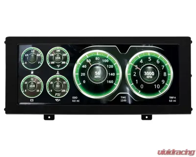 Autometer InVision Universal Digital Instrument Display Color LCD Including Panel Mount - 7000