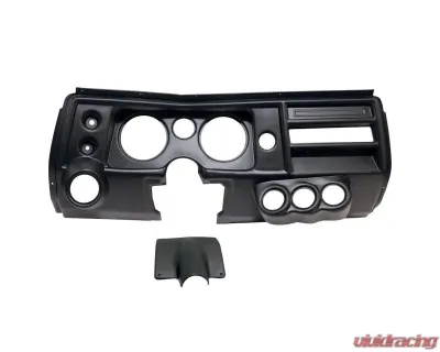 AutoMeter Direct Fit Dash Panel With Vents Fits (2) 5" And (4) 2-1/16" Gauges Chevy Chevelle 1968 - 2904