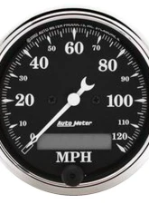 AutoMeter Direct Fit Gauge Kit 5pc Old Tyme Black Chevrolet Truck 1940-1946                                     - 7057-OTB - Image 3