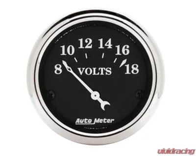 AutoMeter Direct Fit Gauge Kit 5pc Old Tyme Black Chevrolet Truck 1940-1946 - 7057-OTB