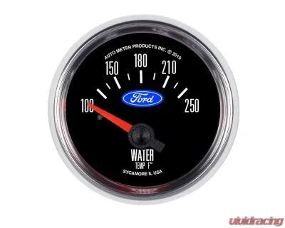 AutoMeter Electric Water Temp Gauge 2-1/16" 100F-250F Ford - 880822