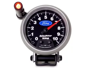 AutoMeter Pedestal With Ext. Quick-Lite Tachometer Gauge 3-3/4