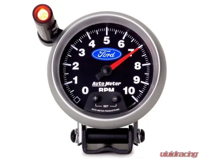 AutoMeter Pedestal With Ext. Quick-Lite Tachometer Gauge 3-3/4" 10K RPM Ford - 880825