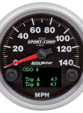 AutoMeter Sport-Comp II Fitech Gauge 3 3/8" ICAN Speedometer 140 Mph                                     - 880828 - Image 2
