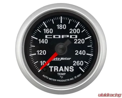 AutoMeter Digital Trans Temp Gauge 52mm 100-260F Chevrolet COPO Camaro - 880877