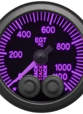 AutoMeter Gauge EGT Pro-Cntrl 52mm Blk 1100deg.C                                     - ST3513 - Image 8