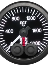 AutoMeter Gauge EGT Pro-Cntrl 52mm Blk 2000deg.F                                     - ST3514 - Image 8