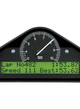 AutoMeter Race Display ST8100-F-EC, Pre-Configured Black, 0-4-10K RPM, 7.5"x4"x1.5"                                     - ST8100-F-EC - Image 8