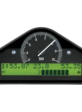 AutoMeter Race Display ST8100-F-EC, Pre-Configured Black, 0-4-10K RPM, 7.5"x4"x1.5"                                     - ST8100-F-EC - Image 2